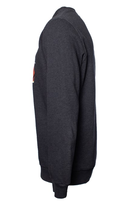 Givenchy, Grijze crewneck trui met print - Image 4