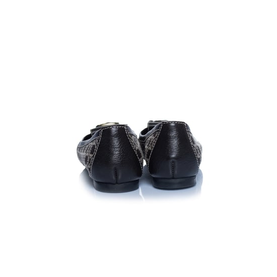 Emporio Armani, geweven gesp ballerina's - Image 6
