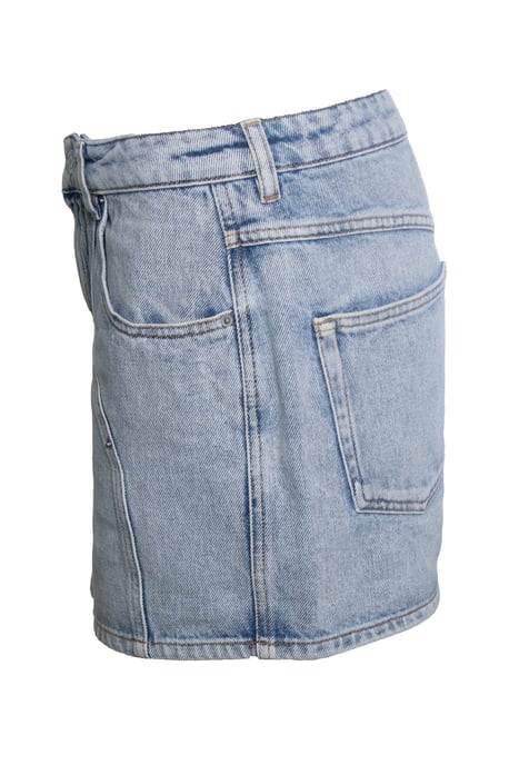 Isabel Marant, blå mini denimkjol - Image 3