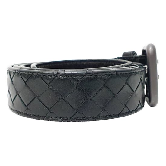 Bottega Veneta Intrecciato Belt in Olive Leather - Image 2