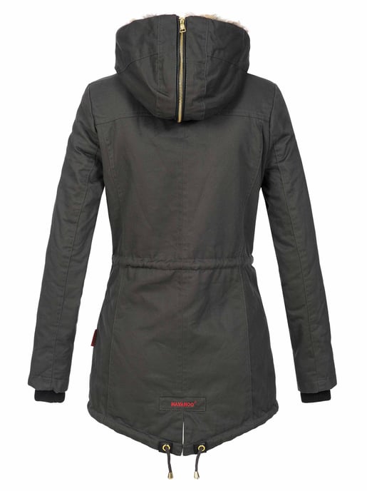 Navahoo Dames Winterjas Diamond – Warm, Elegant & Teddyfleece Voering - Image 3