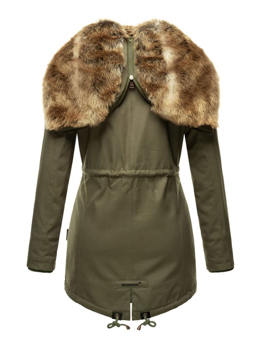 Navahoo Dames Winterjas Diamond – Warm, Elegant & Teddyfleece Voering - Image 4