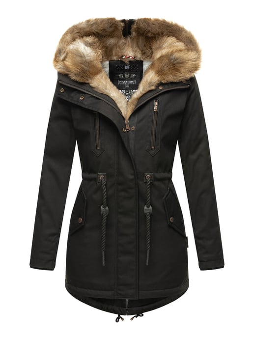 Navahoo Dames Winterjas Diamond – Warm, Elegant & Teddyfleece Voering - Image 1