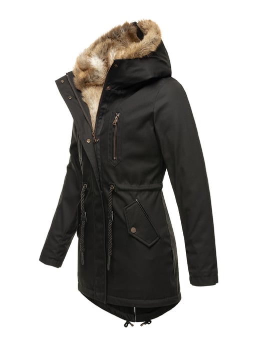 Navahoo Dames Winterjas Diamond – Warm, Elegant & Teddyfleece Voering - Image 2