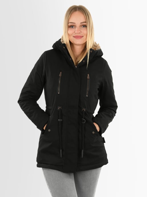 Navahoo Dames Winterjas Diamond – Warm, Elegant & Teddyfleece Voering - Image 5