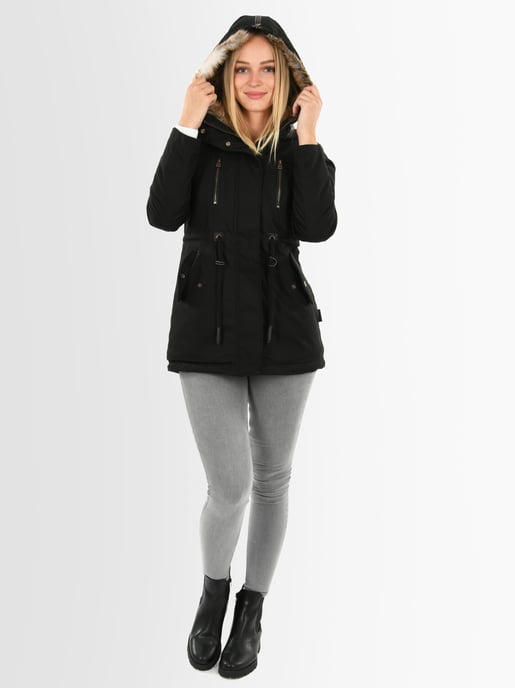 Navahoo Dames Winterjas Diamond – Warm, Elegant & Teddyfleece Voering - Image 6