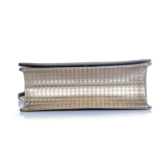 Christian Dior, Metallisk Diorama flap-väska - Image 4