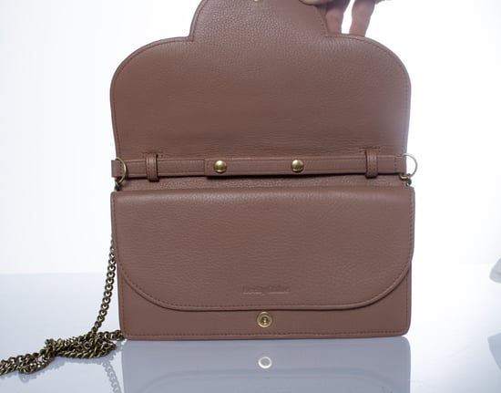 See By Chloe, Polina scallop leather evening bag - Image 4