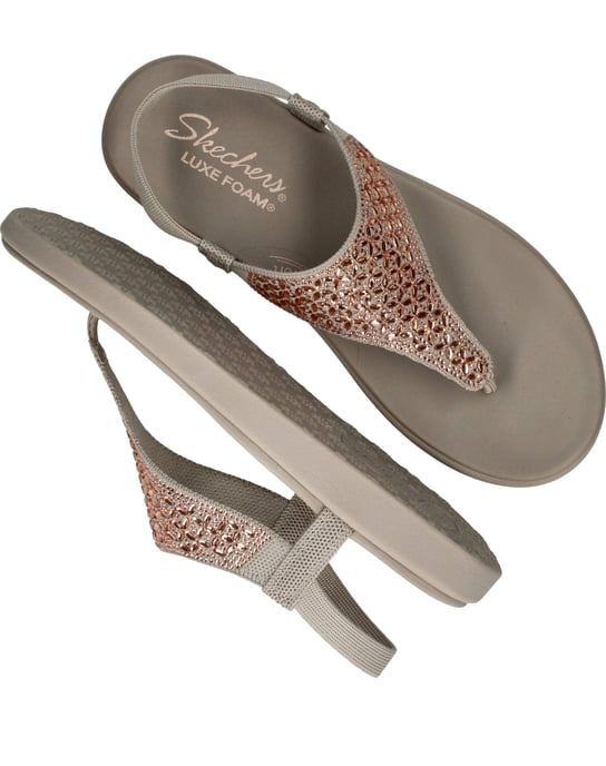 Skechers Meditation Luxe Modern Event Sandalen Dames - Image 4