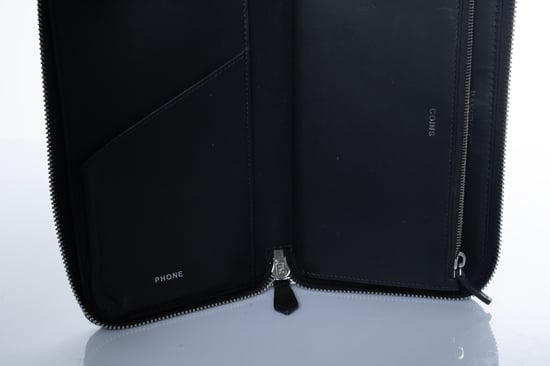 Fendi, FF-mönster läder kontinentalsficka med dragkedja - Image 6