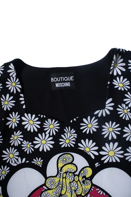 Boutique Moschino, svart ärmlös klänning - Image 5