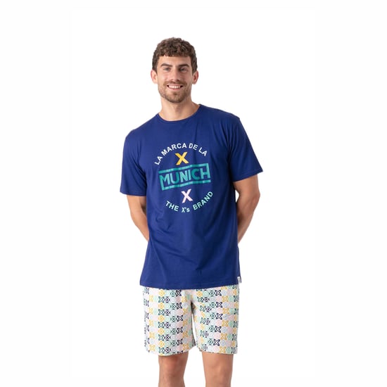 Heren Zomer Korte Pyjama's MU9 - Image 2