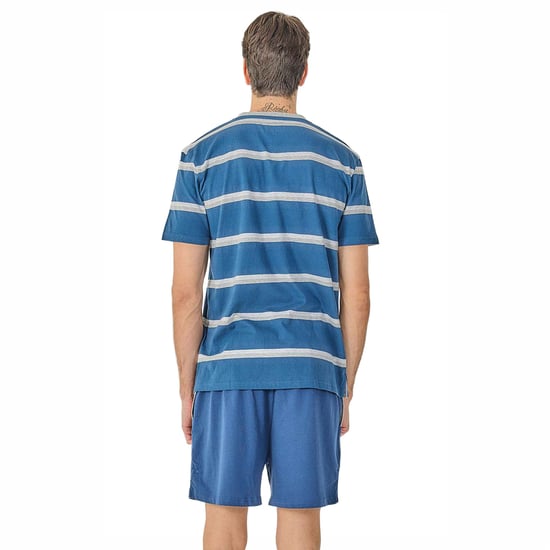 Men's Summer Short Sleeve Pyjamas JJB21 - Image 3