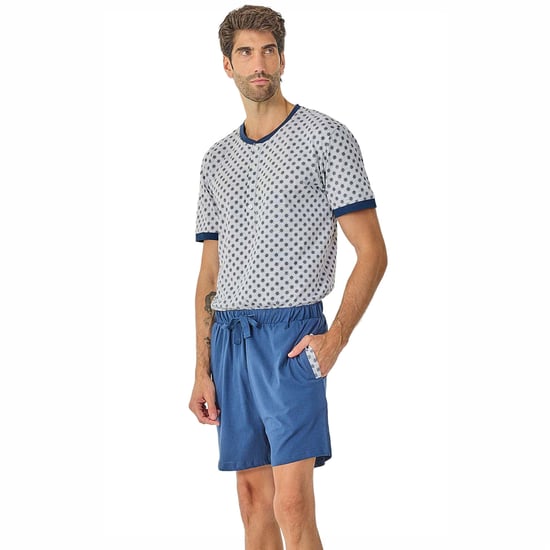 Men's Summer Short Sleeve Pyjamas JJB21 - Image 4