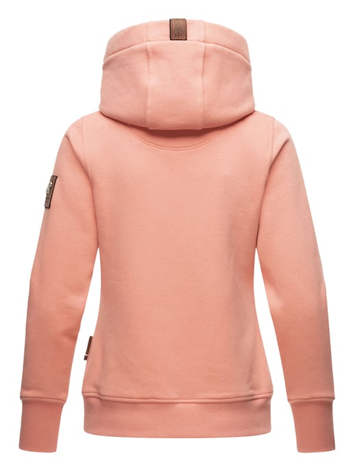 Navahoo Dam Hoodie Namikaa – Mysig Huvtröja med Hög Krage & Skinnimitation-Detaljer - Image 3