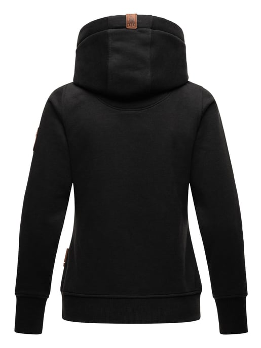 Navahoo Dam Hoodie Namikaa – Mysig Huvtröja med Hög Krage & Skinnimitation-Detaljer - Image 3
