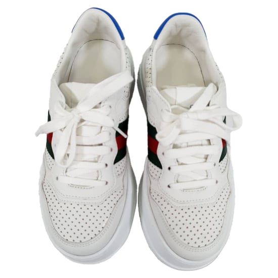 Gucci Chunky B Sneakers in White Leather - Image 5