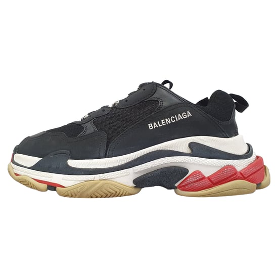 Balenciaga Triple S Sneakers in Black Polyester - Image 4