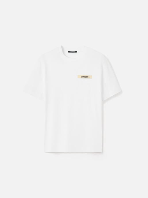 Jacquemus Men's Gros Grain T-Shirt White - Image 1