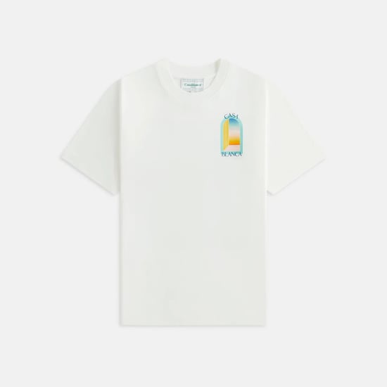 Casablanca Men's Larch Colore T-Shirt White - Image 1
