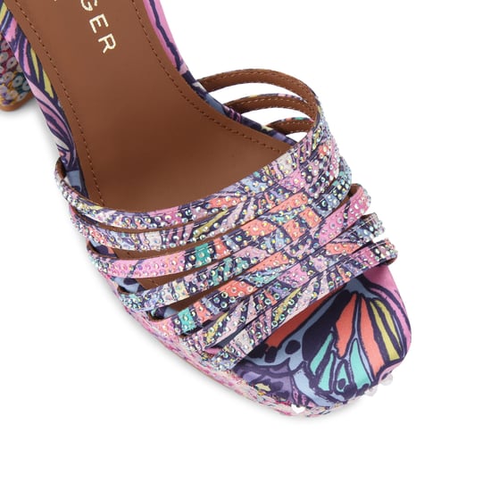 Kurt Geiger London Pierra Ankle Tie Platform Sandals - Image 4