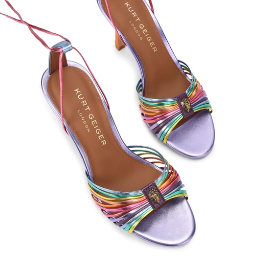 Kurt Geiger London Leather Multi Strap Tie Sandal Sandals - Image 2