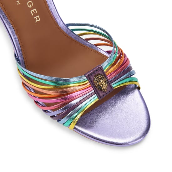 Kurt Geiger London Leather Multi Strap Tie Sandal Sandals - Image 4