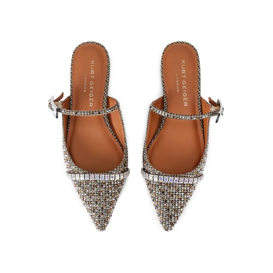 Kurt Geiger London Strass Buckle Flat Mule Mules - Image 2