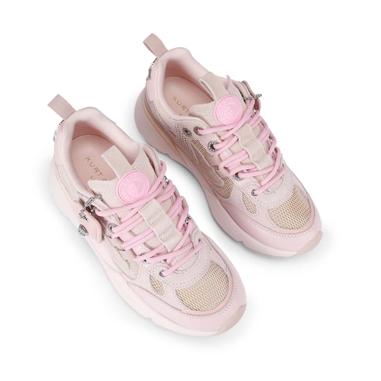 Kurt Geiger London Suede Fabric Kurt Runner Sneakers - Image 2