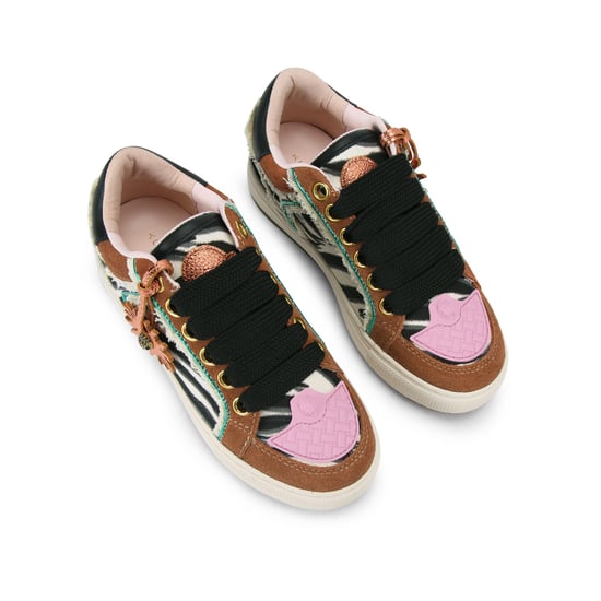 Kurt Geiger London Suede Fabric Southbank Tag Sneakers - Image 2
