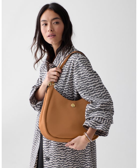 Kayla Large Triple Compartment Shoulder Bag - Image 2