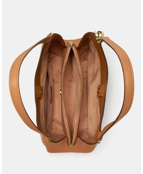 Kayla Large Triple Compartment Shoulder Bag - Image 4