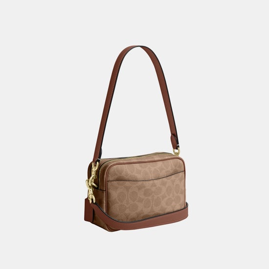 Mini Carey Crossbody Bag In Signature Canvas - Image 2