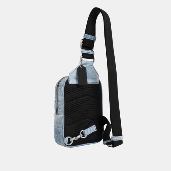 Racer Sling Pack In Loved Signature Denim - Image 2