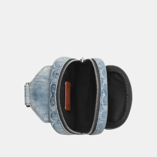 Racer Sling Pack In Loved Signature Denim - Image 4