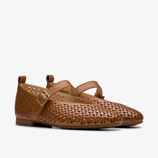 Fawna Jane Tan Leather Schoenen - Image 4