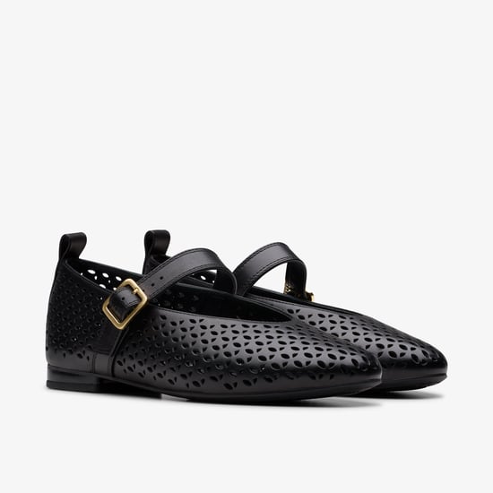 Fawna Jane Black Leather Schoenen - Image 5