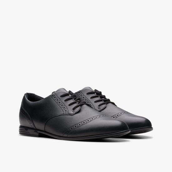 FinjaBrogue Y. Black Leather Schoenen - Image 4