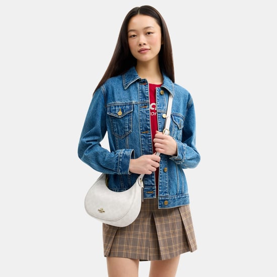 Emily Shoulder Bag In Signature Canvas - Image 6