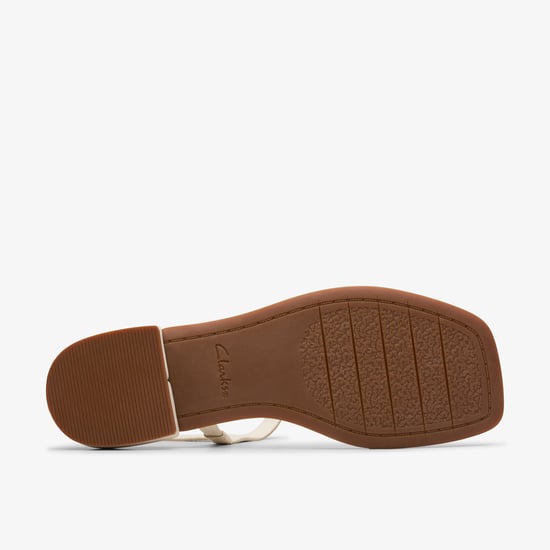 Ariany Sling Cream Läder Sandaler - Image 3
