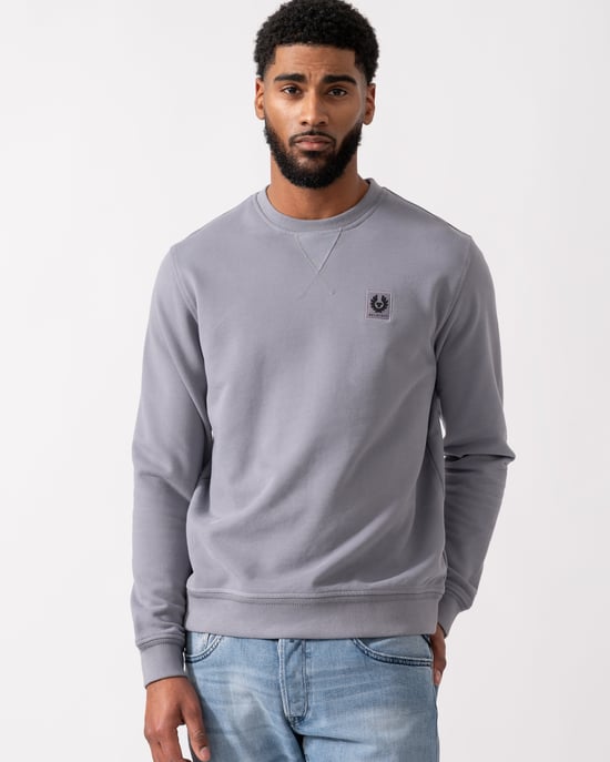 Crew Neck Sweatshirt in Dark Grey - Image 1