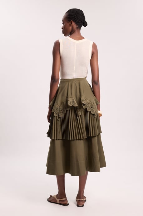 Ruffled Maxi Skirt - Image 3