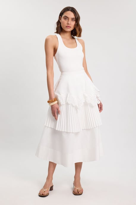 Ruffled Maxi Skirt - Image 1