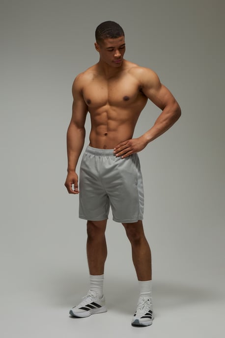 Man Active Colour Block Zip Pocket 7inch Gym Shorts - Image 4