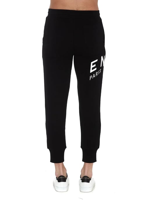 Refracted Embroidered Logo Joggers in Black - Image 3