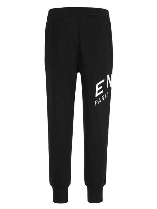 Refracted Embroidered Logo Joggers in Black - Image 5
