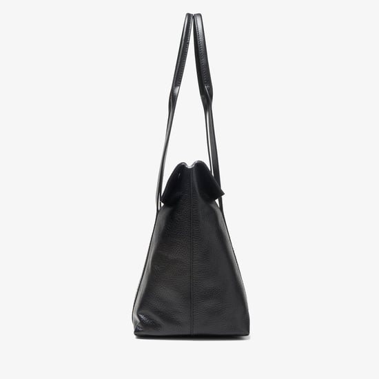 Dress Day Black Leather Bags - Image 3