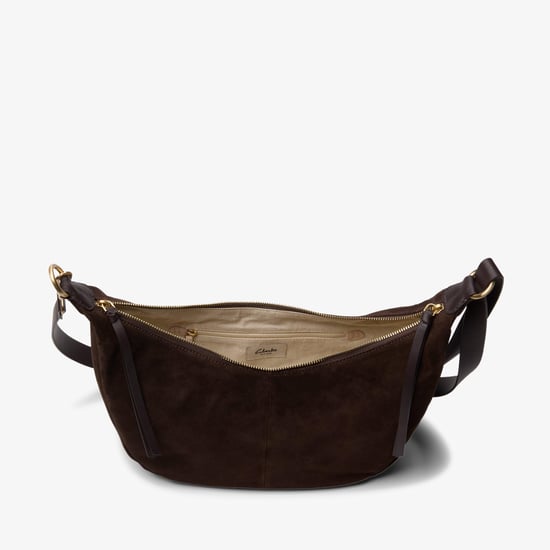 Willow Moon Dark Brown Suede Bags - Image 3
