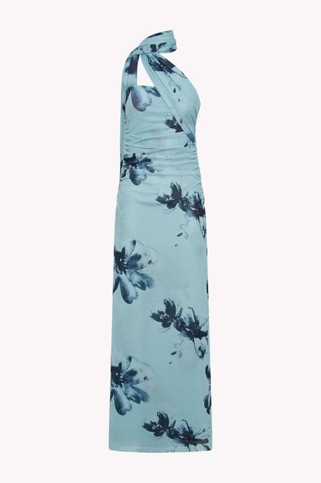 Strapless Gedrukt Bodycon Maxijurk - Image 5