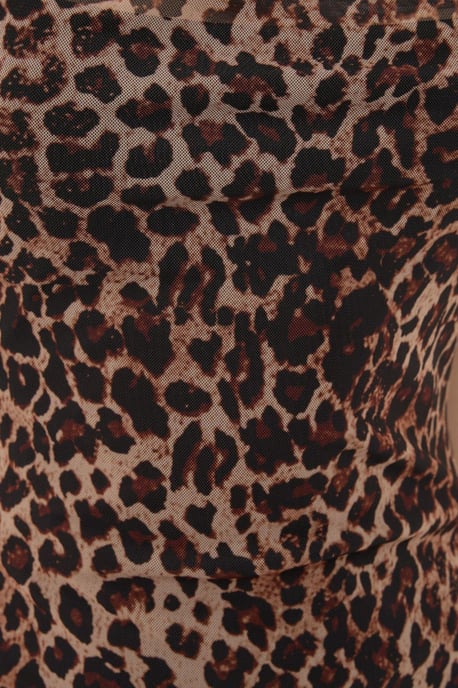 Geprinte Bodycon Maxi Jurk - Image 5
